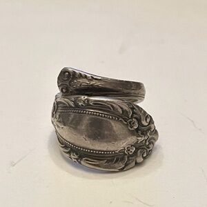 Vintage Towle Sterling Silver Spoon Ring